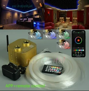 Professional Twinkle Star Fiber Optic Light APP Galaxy Ceiling Magic Night Light - Picture 1 of 8