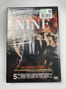 Nine DVD 2009 Daniel Day-Lewis Marion Cotillard Penélope Cruz Judi Dench - Picture 1 of 3
