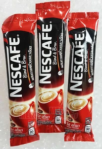 ORIGINAL NESCAFE 3 IN 1 RICH ALOMA TASTE INSTANT COFFEE MIX POWDER 3 STICKS - Picture 1 of 5