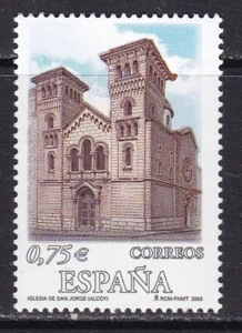 ESPAÑA - 2002 - Edifil 3951 - Iglesia de San Jorge - MNH - Imagen 1 de 1