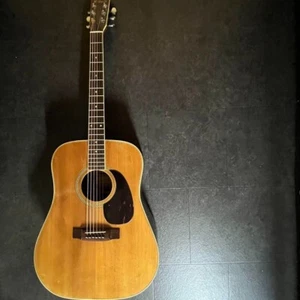 VINTAGE Three S W-400 Acoustic Guitar 1970s Tested From JAPAN - Picture 1 of 8