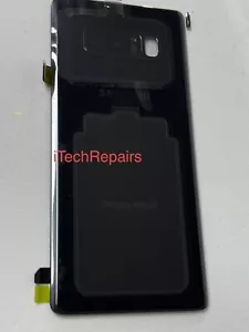 Samsung Galaxy Note 8 vetro posteriore originale GH97-20856A Service Pack - colore NERO! - Foto 1 di 5