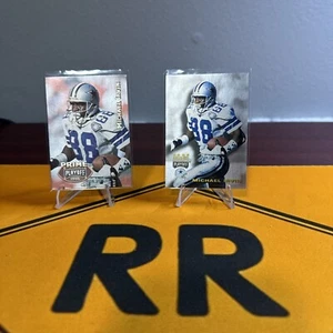 2 Card Lot 1995 Playoff Michael Irvin Lot Prime And Absolute - Picture 1 of 8