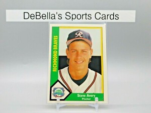 1990 CMC AAA Steve Avery Richmond Braves #1 