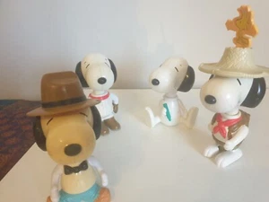 McDonald's 2000 Snoopy Collectables: Mix 'n' Match Snoopys x4 - Picture 1 of 8