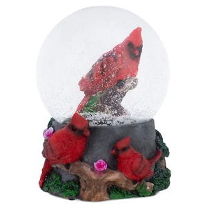 Elanze Designs Spring Blossom Cardinal Birds 100MM Sturdy Wind Up Musical Gli... - Picture 1 of 6