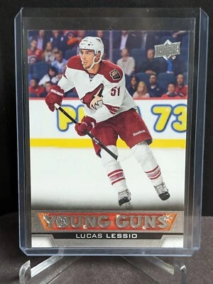 13-14 Upper Deck #239 Lucas Lessio RC Young Guns - Image 1 of 2