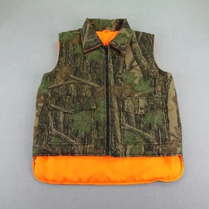 Winchester Vest Medium Trebark Brown Hi Vis Orange Reversible Conceal Hunting - Picture 1 of 13