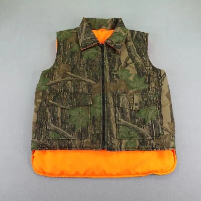 Winchester Vest Medium Trebark Brown Hi Vis Orange Reversible Conceal Hunting - Image 1 of 4