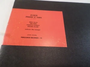 GLUCK: Iphigenia at Tauris - 2Lp Set Callas - Albanese - Picture 1 of 5