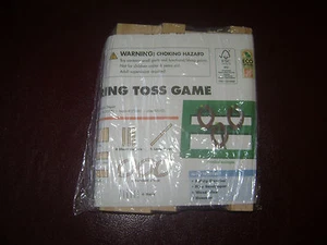 HOME DEPOT KIDS WORKSHOP FOOTBALL RING TOSS GAME KIT LOWES BUILD GROW WOOD PROJE - Picture 1 of 3