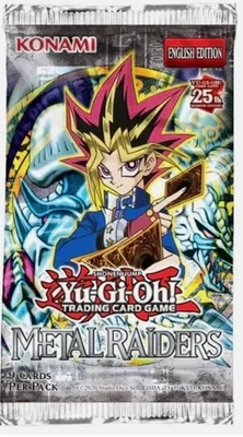 1X SEALED - 25th Anniversary: Metal Raiders Booster Pack - Image 1 of 3