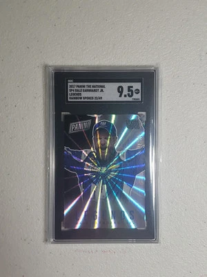 Dale Earnhardt Jr 2017 Panini The National Legends Rainbow Spokes /49 Sgc 9.5... - Image 1 of 2