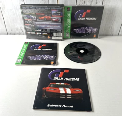 Gran Turismo (PlayStation 1, PS1) EN MUY BUEN ESTADO CIB completo con ambos manuales y probado J Foto 1 de 4