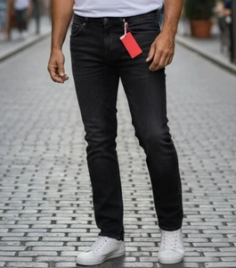 Diesel 2019 D-Strukt-Z-T Jogg Herren sweat Jeans Hose Schwarz / Grau Gr. W 28 - Bild 1 von 7