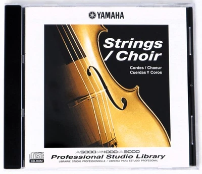 Yamaha Strings / Choir A3000 A4000 A5000 Format Sound Library/Sampling CD - Image 1 of 3