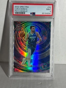 2022 panini spectra psychedelic luka doncic lakers mavericks psa 9 - Picture 1 of 1