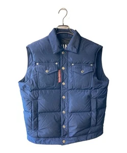 DSQUARED2 Nylon Down Vest Size: 46 Navy Men S74FB0261 - Picture 1 of 2