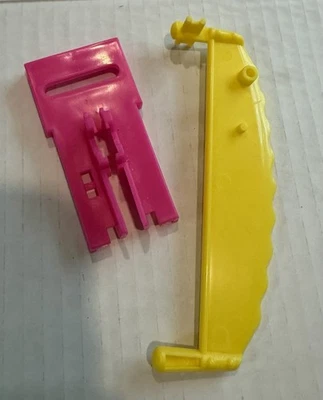 THE GRAPE ESCAPE Board Game 1992 Two (2) Pieces Replacement Parts Lot - Image 1 of 4