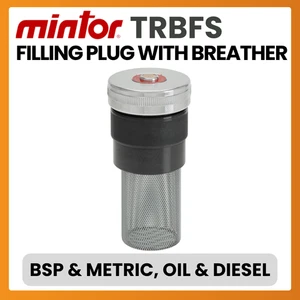 Mintor, TRBFS Hydraulic Filling Plug With Breather Oil/Diesel, 1", 1"1/2, 2" BSP - Picture 1 of 2