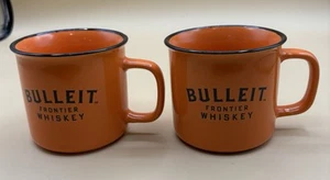 Bulliet Frontier Whiskey Coffee Cups Mugs - Lot of 2 - Picture 1 of 4