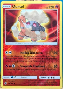 POKEMON - Sturm am Firmament - Qurtel - 29/168 - REVERSE HOLO - alemán - Imagen 1 de 1