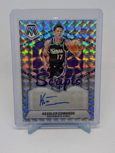 2023-24 Panini Mosaic Basketball Kessler Edwards Scripts Auto #MS-EDW - Picture 1 of 2