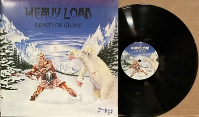 Heavy Load - Death Or Glory LP 2019 No Remorse Records TLP 822-17 EX/EX 180G *GR - Image 1 of 4