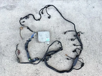 1991-1994 Nissan 240SX S13 superior inferior 5 velocidades chicote de fios manual do motor e ECU - Imagem 1 de 4