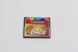 Transcend 64GB 1000X CF CompactFlash Card - Photo 1 sur 1