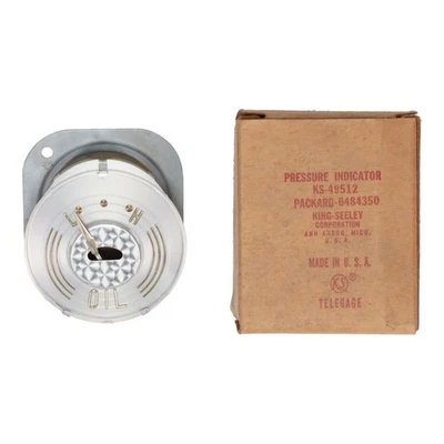 RARE NOS Oil Pressure Dash Gauge 1956 Packard Patrician Four Hundred Caribbean - Image 1 of 4