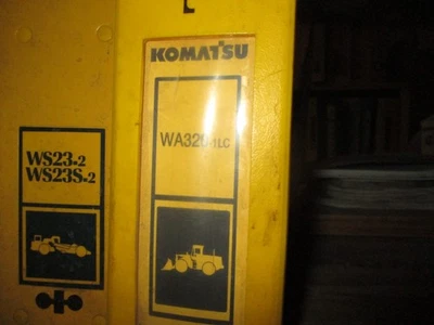 Manual de servicio de taller de cargadora de ruedas Komatsu WA320 1LC Foto 1 de 3