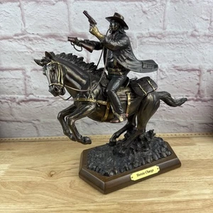 John Wayne Bradford Exchange Heroic Charge Bronze Sculpture Figurine, 2018 - Picture 1 of 13