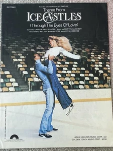 1979 ICE CASTLES THEME (Through The Eyes of Love) Sheet Music by Hamlisch, Sager - Picture 1 of 4
