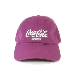 Cappello Berretto Baseball Coca-Cola Speziato Viola Rosa Ricamato Regolabile Unisex Nuovo - Foto 1 di 4