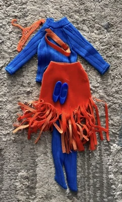 #3426 Turtle N Tights 1971 MOD Vintage Barbie Doll outfit Rare - Image 1 of 3