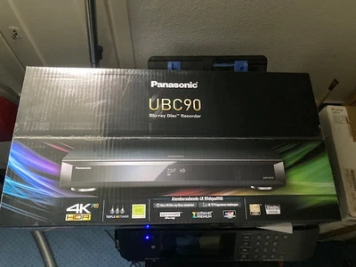 Panasonic DMR-UBC90EGK UHD Blu-ray Player schwarz 2TB Festplatte DVB-T2/DVB-C - Bild 1 von 2