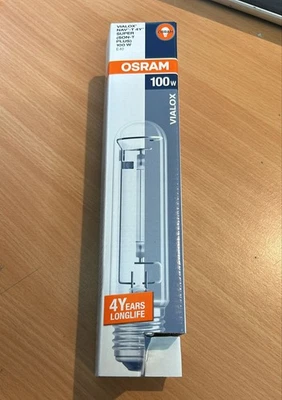 Osram Vialox NAV-T 100Watt SUPER 4Y E40 Natriumdampf Hochdrucklampe Röhre Warm - Bild 1 von 2