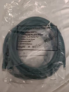 2 x 10FT CAT6 Cable Ethernet Lan Network CAT 6 RJ45 Patch Cord Internet Green - Afbeelding 1 van 1
