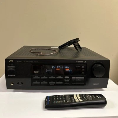 JVC RX-668V Audio / Video Control Stereo Receiver W/ REMOTE Radio Bundle WORKS - Image 1 of 4