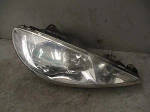 2005 PEUGEOT 206 OSF DRIVER SIDE FORNT RIGHT HEADLIGHT HEADLAMP 9630869680 - Picture 1 of 6