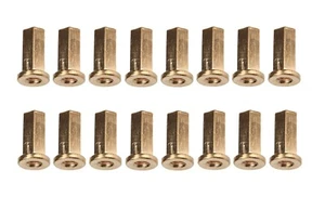 URO Parts Set of 16 Exhaust Nuts For BMW E60 E61 E70 E71 E72 E82 E84 E88 E89 E90 - Picture 1 of 1