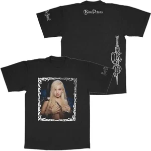 Kim Petras Men's Officially Licensed Feed The Beast Tee T-Shirt in Black Wash - Picture 1 of 3