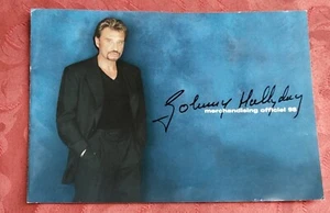 JOHNNY HALLYDAY BON DE COMMANDE MERCHANDISING OFFICIEL 98 3 VOLETS - Picture 1 of 4
