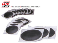 REMA TIP TOP Tyre Round Tube Euro Black Edge Puncture Repair Patches Truck & Car