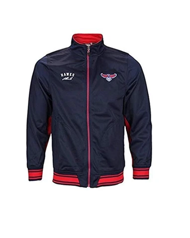 Zipway NBA Men's Atlanta Hawks Anderson Basketball Track Jacket, Navy Cover