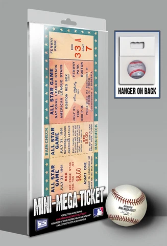 1961 MLB All-Star Game Mini-Mega Ticket - Boston Red Sox DM1 Cover