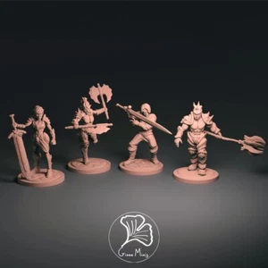 Warriors Bundle | 28mm Miniatures for Roleplaying Games - Picture 1 of 13