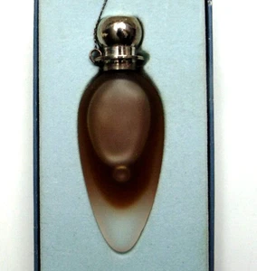 vintage ESTEE Estee Lauder STAR CRYSTAL Super perfume NECKLACE NWT BOXED 4 mL - Picture 1 of 21