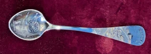 Quebec Canada Sterling Silver Souvenir Spoon Citadel - Picture 1 of 3